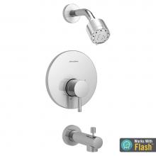 American Standard TU064502.002 - Serin® 2.5 gpm/9.5 L/min Shower Trim Kit With 3-Function Shower Head, Double Ceramic Pressure