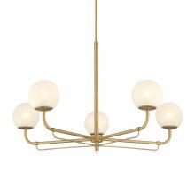 Minka-Lavery 3795-732 - Whitehall - 5 Light Chandelier