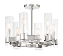 Minka-Lavery 3895-613 - 6 LIGHT CHANDELIER