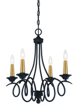 Minka-Lavery 4073-676 - 4 LIGHTS CHANDELIER