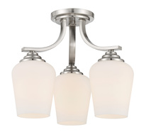 Minka-Lavery 4926-84 - Shyloh - 3 Light Semi Flush/Chandelier