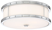 Minka-Lavery 827-77 - 3 Light Flush Mount