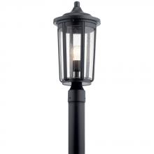 Kichler 49895BK - Outdoor Post Mt 1Lt