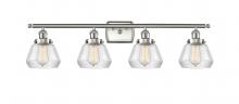  916-4W-SN-G172 - Fulton - 4 Light - 36 inch - Brushed Satin Nickel - Bath Vanity Light