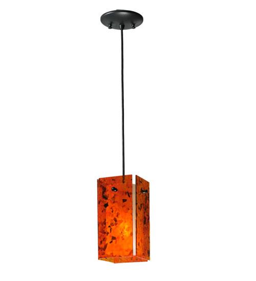 5"Sq Metro Magma Quadrato Mini Pendant