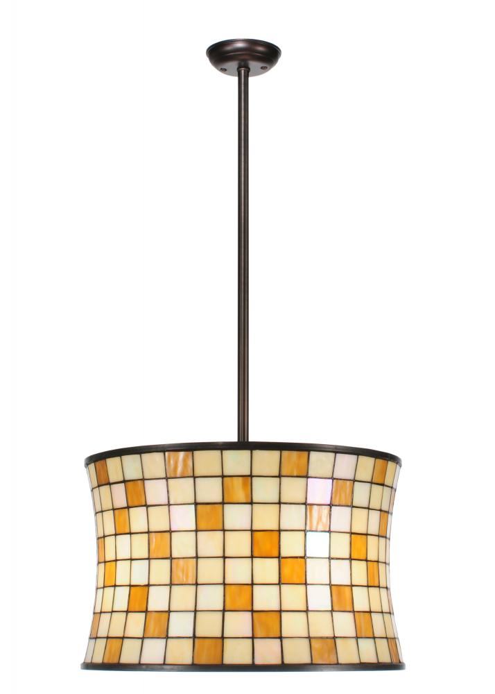 20"W Hilton Barrel Pendant