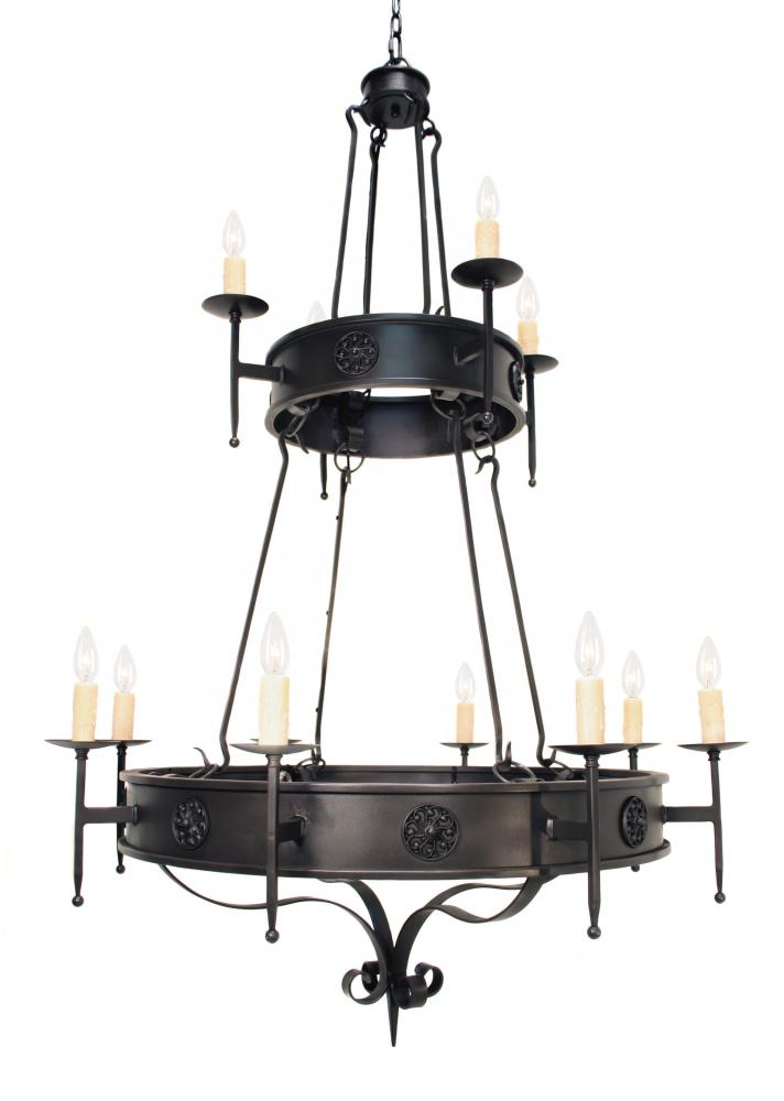 48" Wide Lorenzo 12 Light Chandelier