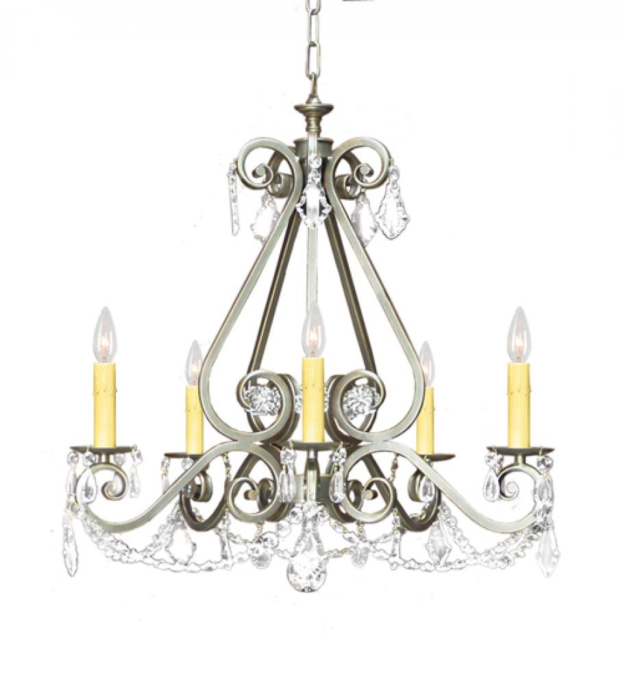 26" Wide Adrianna 5 Light Chandelier