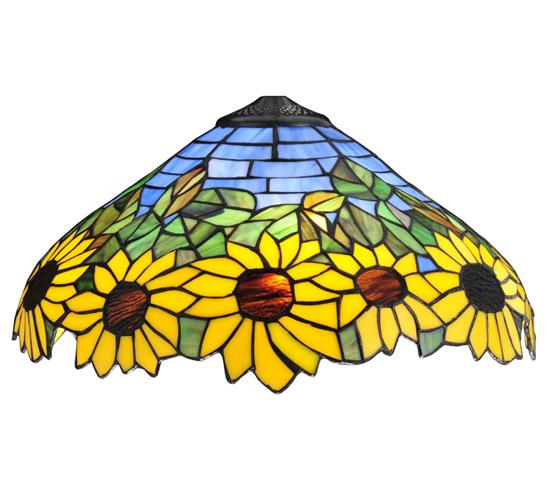 16" Wide Wild Sunflower Shade