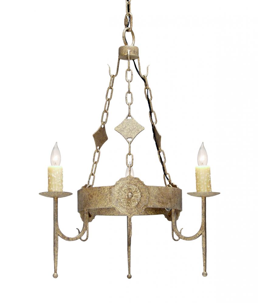 30" Wide San Marino 3 Light Pendant