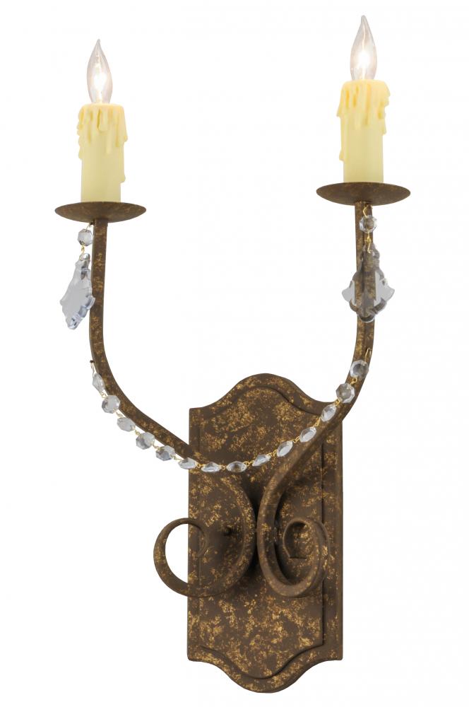 14"W Samuel 2 LT Wall Sconce