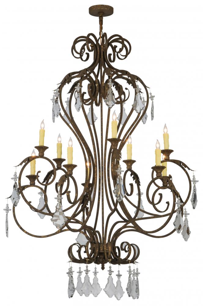 48"W Josephine 10 LT Chandelier