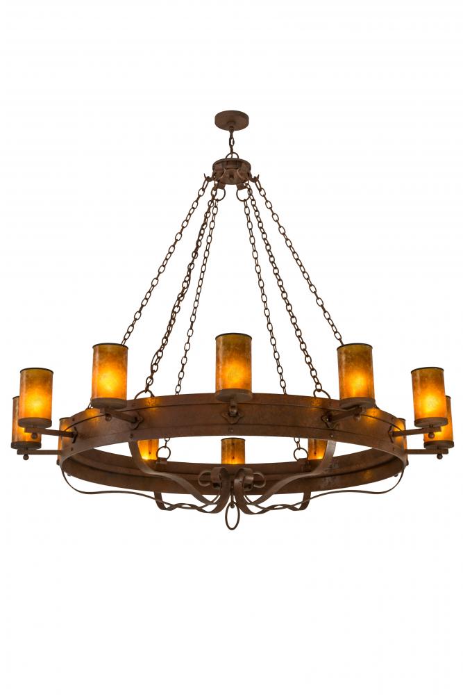 72&#34;W Parnella 12 LT Chandelier