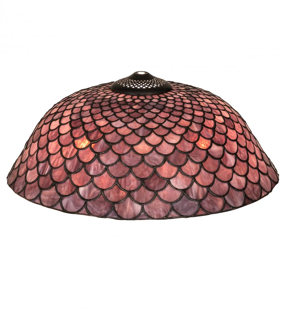 16" Wide Tiffany Fishscale Shade