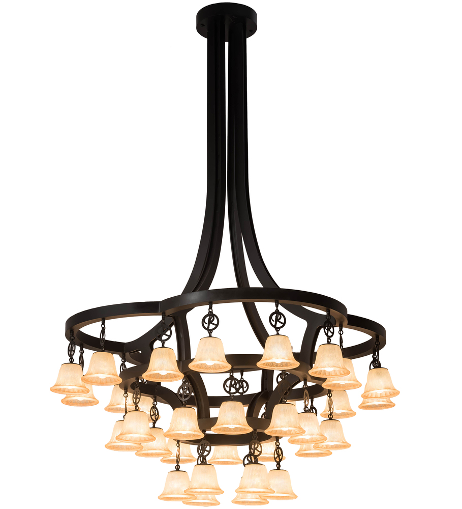 65" Wide Cretella 34 Light Chandelier