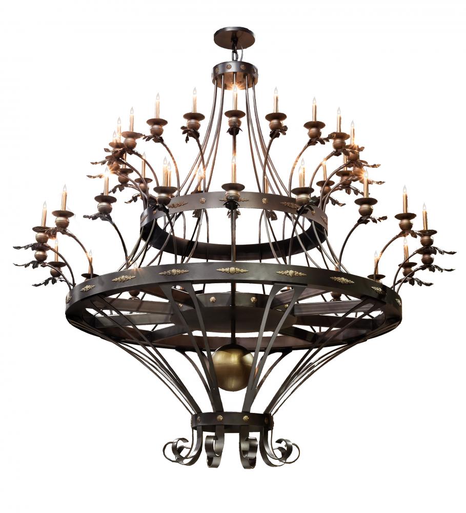 112" Wide Chloe 40 Light Chandelier