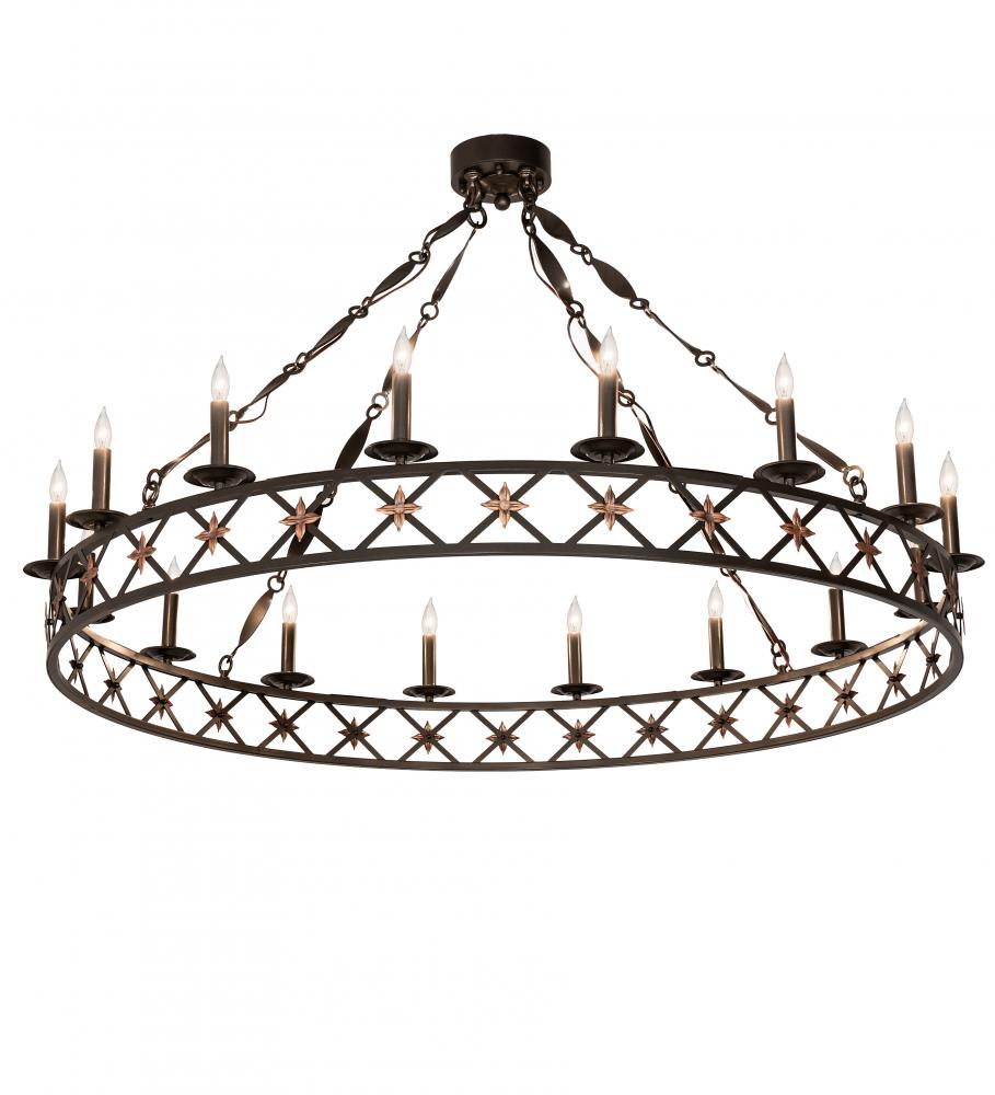 53" Wide Kingsbridge 16 Light Chandelier