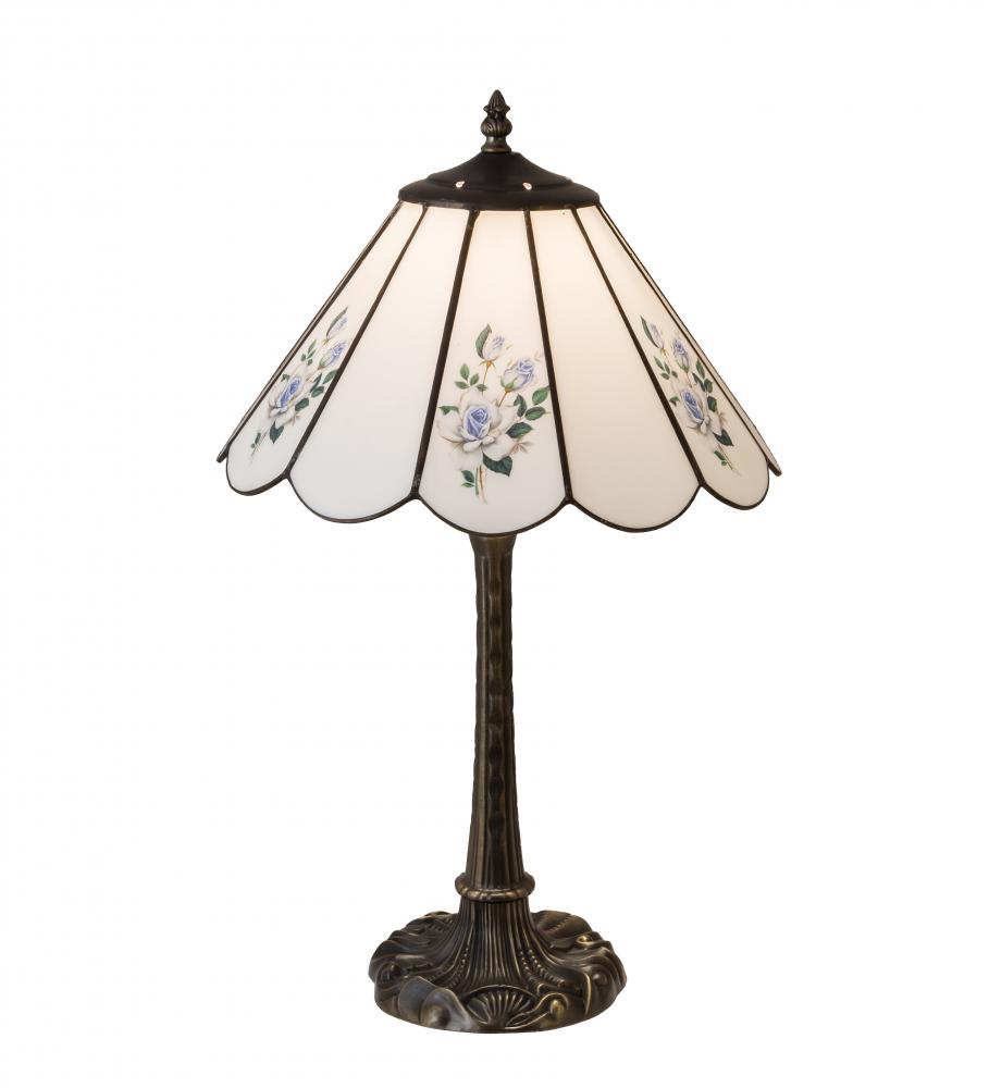 21" High Roses Table Lamp