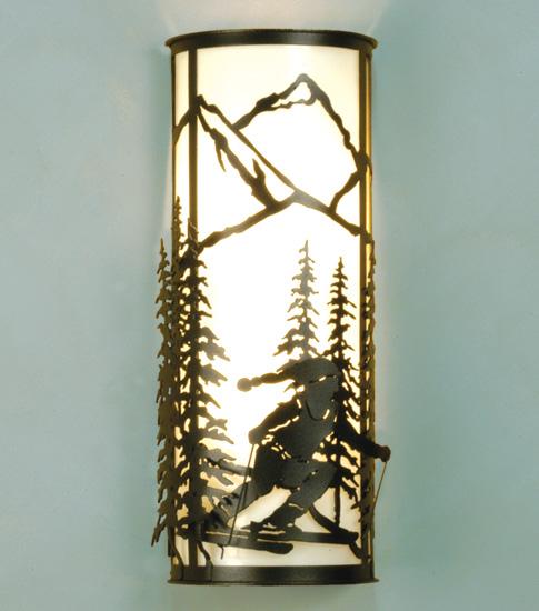 7"W Alpine Wall Sconce