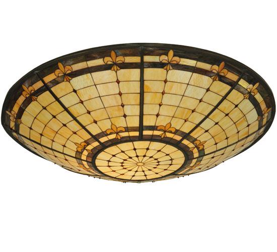 48"W Fleur-de-Lite Shade