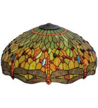 Meyda Green 10386 - 22" Wide Tiffany Hanginghead Dragonfly Shade