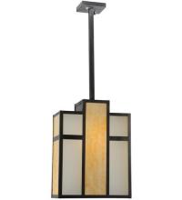 Meyda Green 112209 - 12" Long Cityscape Oblong Pendant