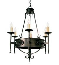 Meyda Green 115168 - 30" Wide Lorenzo 6 Light Chandelier