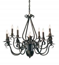 Meyda Green 115373 - 30" Wide Caleb 12 Light Chandelier