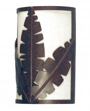 Meyda Green 116200 - 8" Wide Tiki Wall Sconce