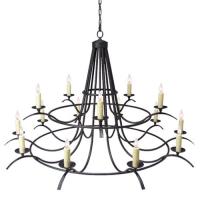 Meyda Green 116257 - 78" Wide Octavia 15 Light Chandelier