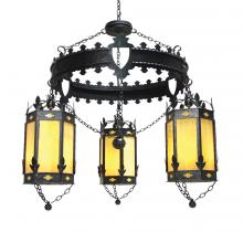  117418 - 54" Wide Valhalla 3 Light Chandelier