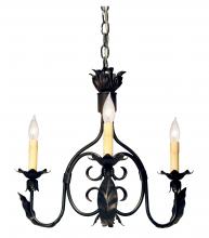 Meyda Green 117560 - 22" Wide Elyce 3 Light Chandelier