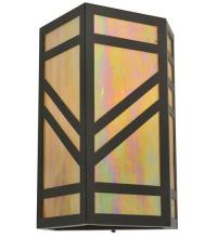 Meyda Green 117910 - 10.5"W Santa Fe Wall Sconce