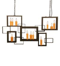 Meyda Green 119777 - 48" Long Kai Chandelier