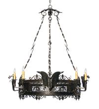 Meyda Green 120257 - 46" Wide Dragone 8 Light Chandelier