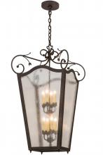 Meyda Green 120306 - 20"Sq Tessa 8 Light Pendant