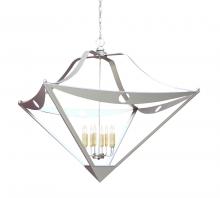 Meyda Green 120459 - 48" Wide Argus 8 Light Inverted Pendant