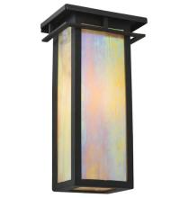 Meyda Green 121431 - 6"W Portico Mission Wall Sconce