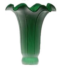 Meyda Green 13246 - 3"W X 5"H GREEN POND LILY SHADE