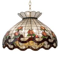 Meyda Green 134790 - 20" Wide Roseborder Pendant