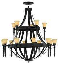 Meyda Green 135086 - 60"W Pontoise 15 LT Chandelier