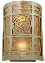 Meyda Green 137313 - 8.75" Wide Bungalow Rose Wall Sconce