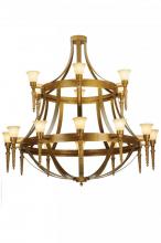 Meyda Green 138241 - 72"W Lubovich 18 LT Two Tier Chandelier