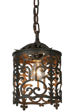 Meyda Green 142403 - 8" Wide Oskar Mini Pendant