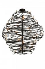 Meyda Green 145021 - 79"W Cyclone 36 LT Chandelier