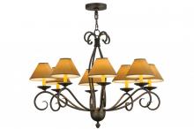 Meyda Green 145951 - 40"W Sienna 8 LT Chandelier