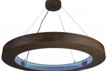 Meyda Green 145991 - 40" Wide Hickory Treasures Pendant