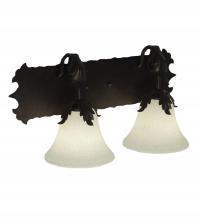 Meyda Green 146392 - 20" Wide Dolce 2 Light Wall Sconce