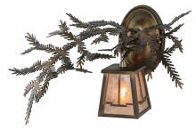 Meyda Green 147378 - 16"W Pine Branch Valley View Wall Sconce
