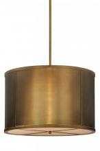 Meyda Green 148673 - 36" Wide Cilindro Drum LED Pendant